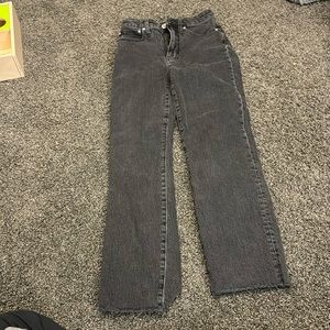 Madewell Curvy perfect vintage Jean grey size 24, like new